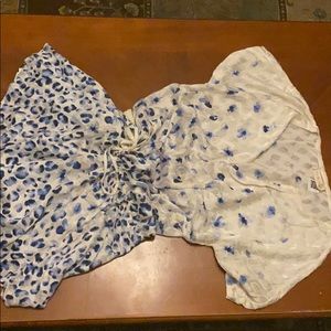 Tory Burch silk drop waist floral dress